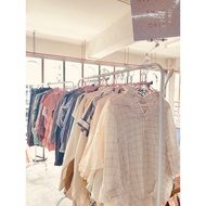 cotton blouse / blouse / knitwear