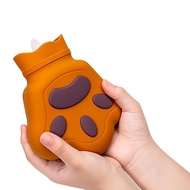 AI BEI PARENT CO. 15.22oz Silicone Hot Water Bottle with Cute Dog Design - Microwave Safe, No Electr