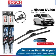 Bosch Aerotwin Retrofit U Hook Wiper Set for Nissan NV200 (22"/16")