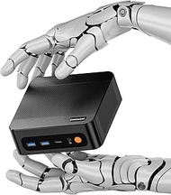 N4 Gaming-Mini PC, Ryzen 9 6900HX (Up to 4.9GHz), Radeon 680M GPU, 32GB RAM 1TB PCIe SSD Mini Comput