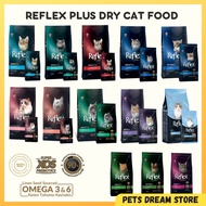 Reflex Plus Dry Cat Food repack 1kg reflex cat food Makanan Kucing kitten food hairball solution sal