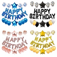 30th 40th 50th 60th 70th 80th Theme Balloons Set Adults Birthday Annversary Party Decorations Gift