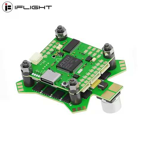 IFlight BLITZ ATF435 ICM42688 Flight Controller 32MB Blackbox with BLITZ E55S 4IN1 ESC 2-6S / BLITZ 