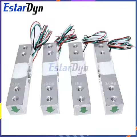 Estardyn Load Cell 1KG 5KG 10KG 20KG HX711 AD Module Weight Sensor Electronic Scale Aluminum Alloy W