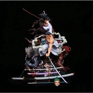 One Piece GK Wano Country Series Gale Flowing Ghost Excalibur Zoro Statue Boxed Figure
