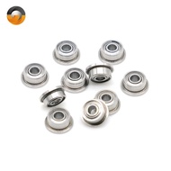 MF52ZZ 2x5x2.5 mm ABEC-7 10PCS Miniature Flange Bearing Thin Wall Metal Shielded Flanged Bearings-ye