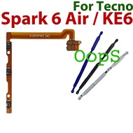 Power Button Flex For Tecno Spark 6 Air / KE6 Power Volume Side Button Flex Cable Keys button on off