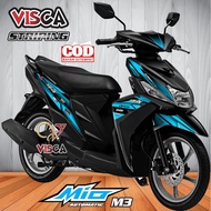 Stiker Striping Mio M3 Variasi Racing