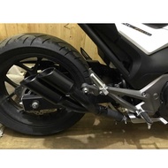 ஐ 51Mm Universal Motorcycle Exhaust Muffler Dual Escape Right Left Para Sa F800gs F700gs Z900