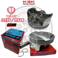 TOKAHI SUPERHEAD RACING PISTON KIT SET 62MM 63MM 65MM LC135 Y15ZR Y15 (+RING+PIN+CLIP)