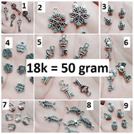 Accessories Antique silver (white) 50g