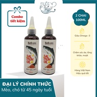 [Hỏa tốc] Dầu Cá Hồi PETCARE dưỡng da lông chó mèo - Chính hãng hàng Việt Nam chất lượng