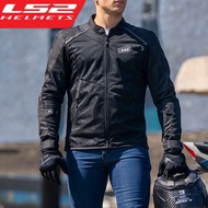 LS2 Original Motorcycle Jacket Pants LS2 BREEZE Summer Mesh Breathable Motorbike Jacket Men Women CE
