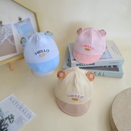 (Newborn - 6 Months) Hello Premium Bear Newborn Baby Cap Hat Baby Hat