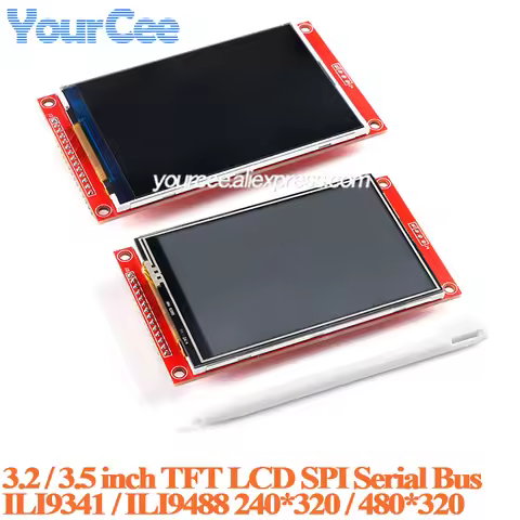 3.5 3.2 inch TFT LCD Display Screen Touch Module 3.5" ILI9488 ILI9488 320x480 240*320 SPI Serial STM