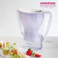 BWT Water Filter Jug 2.7L (White/Rose Pink)with 1 x Magnesium Mg2+ Longlife 120L Cartridge