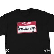 Hello My Name Is Resistance Noise RN 621 T-Shirt