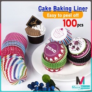 100pcs Cupcake Liner Muffin Cupcake Cake Baking Liner Wrapper Paper Cup