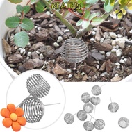 KEATHS 10pcs Bonsai Baskets, Fertilizer Tool With Spikes Gardening Fertilization Baskets, Portable S