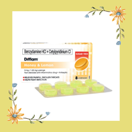Difflam Honey Lemon 8 Lozenges