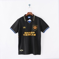 1992/94  Manchester United Away Retro Edition  Football jersey Short Sleeve Men's T-shirt #7 CANTONA