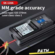 PA-HOME Laser Distance Meter, 40m 50m 70m 100m 120m High Precision Infrared Rangefinder, Portable Me