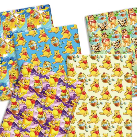 Disney branded cartoon Hot DIY handmade sewing patchwork quilting baby dress home sheet 140x50cm kid