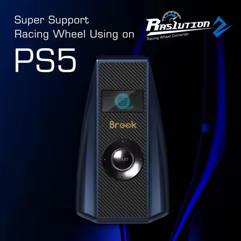 Brook Raslution 2 Racing Wheel Converter Adapter for PS5/PS4/PS3/Switch/Switch OLED/N Switch 2/Logit