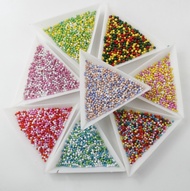 Mini Beads Ball For Clay Additives DIY Decoration Filler Sprinkles Supply Charms Accessories Toys