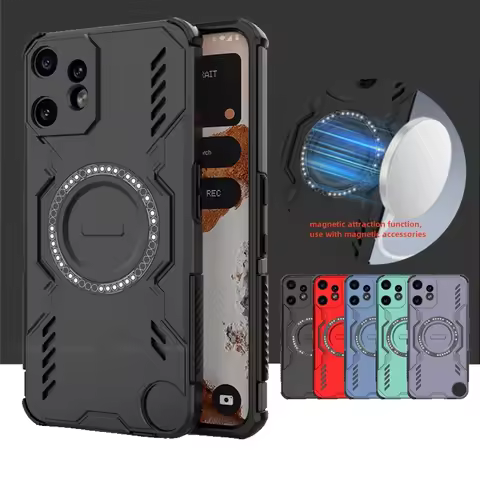 For Nothing CMF Phone 2 Pro Case Cover Nothing CMF Phone 2 Pro Capa Bumper Magnetic Attraction Adsor