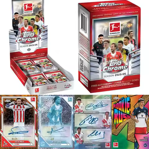 Genuine 2024/2025 Topps Match Attax EXTRA Champions League Starter Pack Limited Edition Football Sig