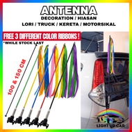 LUC Truck Lori Led Antenna Car And Lorry Truck Kereta Aksesori Antena 36Inch 59inch 3Feet 1.5m Decor