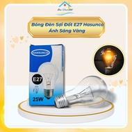 Combo of 5 E27 Hansunco Incandescent Light Bulbs Yellow Light 25W 40W 60W 75W 200W, Filament Light B