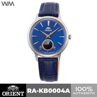 Orient Sun &amp; Moon Mother of Pearl Blue Dial Quartz Watch for Women RA-KB0004A RA-KB0004A10B