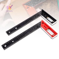 REPKG Right Angle Ruler, Angle 45/90 Gauge Multi-Angle Measuring Ruler,  L Square Right Angles Ruler