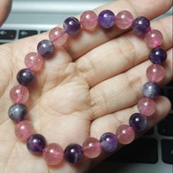 Natural Amethyst Strawberry Crystal Hand String Natural Amethyst