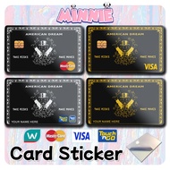 [ American Dream Card ] Touch n Go Card Sticker TNG Card/Bank Card/Watsons Card/ACCESS/MASTER/VISA/C