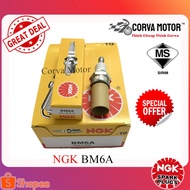 Corva Motor Ngk Plugs Motor Bm6A Spark Plug For Chainsaw Mower Palam Pencucuh Bm6A Untuk Mesin Rumpu