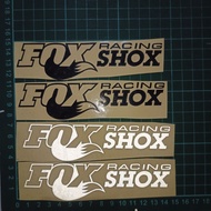 Shox Racing Cutting Fox Sticker | Shox Racing Fox Cutting Sticker