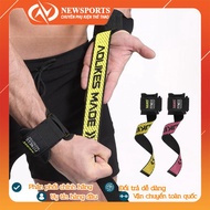 Dây Kéo Lưng Tập Gym Bản Hiện Đại Kết Hợp Quấn Cố Tay Aolikes Lifting Straps 7633 (1 Đôi)