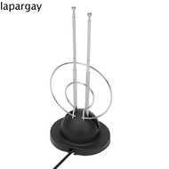 LAPARGAY TV Antenna Zoom Function High Quality Portable Two Loop Antennas Color TV HDTV Receive HD Digital Receiver TV Aerial