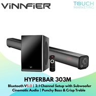 Vinnfier Hyperbar 303M with Bass subwoofer & Mic Jack