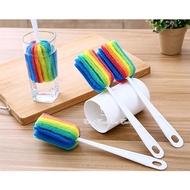 [GHN] 7-Color Cup Brush - Tool for Brushing, Washing the Bottom of Cups, Cleaning Cups, Cups, Cups, 