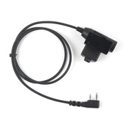 for walkie talkie radio Tactical Headset Adapter U94 PTT Baofeng Kenwood HYT TYT Baofeng UV 82 UV5R 