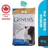 5kg Genesis Guinea Pig Food Pellet Timothy & Alfalfa Hay meal for Small Pet
