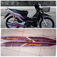 Wave s sticker striping, wave 125 thailand sticker striping Sticker Motor
