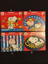 Hallmark Snoopy 史諾比膠面裝飾 行李箱貼紙 ((每張))