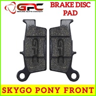 ✱ ◱ ◤ GPC Motorcycle FRONT Brake Pads (Brake Disc Pads) for SKYGO PONY
