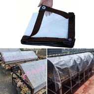 1 ชิ้น ผ้าใบ PVC กันน้ำหนัก 6.5x10 ฟุต ทนแรงฉีกขาด ผ้าพลาสติกใสสำหรับเรือนกระจก สวน ระเบียง ใช้กลางแ