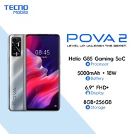 Local Stock✼✾♛Original Tecno Pova 2 Cellphone 8GB+256GB 5G Legal phone 6.1 inchs Mobile phone 5000mA